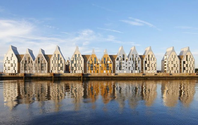 Agence Nicolas Michelin & Associés, The Grand Large District, Dunkirk France, Grand Large District France, Neptune Project, rainwater management, renewable energy, sustainable community development, france sustainable architecture