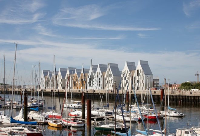 Agence Nicolas Michelin & Associés, The Grand Large District, Dunkirk France, Grand Large District France, Neptune Project, rainwater management, renewable energy, sustainable community development, france sustainable architecture