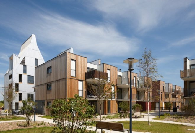 Agence Nicolas Michelin & Associés, The Grand Large District, Dunkirk France, Grand Large District France, Neptune Project, rainwater management, renewable energy, sustainable community development, france sustainable architecture