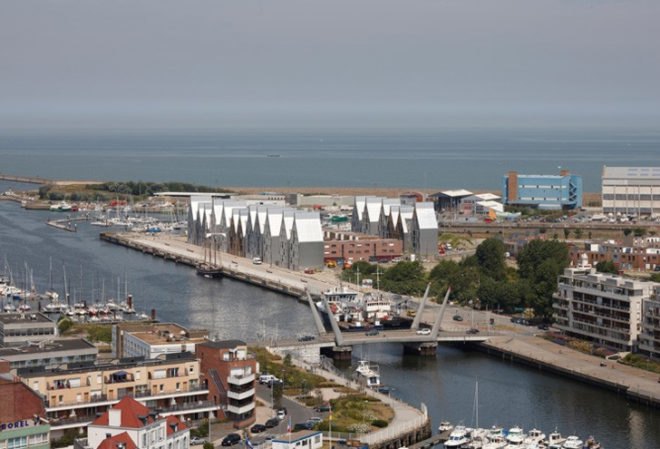 Agence Nicolas Michelin & Associés, The Grand Large District, Dunkirk France, Grand Large District France, Neptune Project, rainwater management, renewable energy, sustainable community development, france sustainable architecture