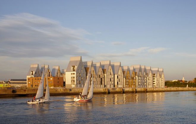 Agence Nicolas Michelin & Associés, The Grand Large District, Dunkirk France, Grand Large District France, Neptune Project, rainwater management, renewable energy, sustainable community development, france sustainable architecture