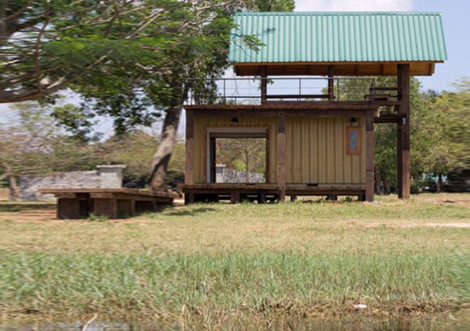 maduru oya, shipping container home, shipping container, cargotecture, shipping container architecture, eco architecture, green architecture, green tourism, green vacation home, Damith Prematikake, sri lankan architecture, green design