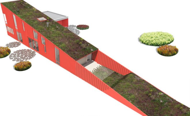 min day, minday, wedge house, green house, green home, eco home, green design, structural insulated panels , wedge home, stack effect, green architecture, eco architecture