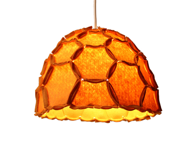 green design, eco design, sustainable design, Milan Furniture Fair, Rebecca Asquith, Nature inspired, lamp, recycled materials, Design Tree