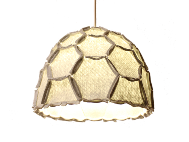 green design, eco design, sustainable design, Milan Furniture Fair, Rebecca Asquith, Nature inspired, lamp, recycled materials, Design Tree