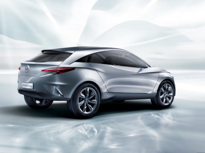Buick Envision, Plug-in Hybrid, Shanghai, concept car, green transportation, alternative transportation, green automotive design