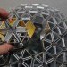 TetraBox Lamp, Upcycling design, Ed Chew, Tetra Box, Spherical Lamp, Sustainable Design, packet drinks