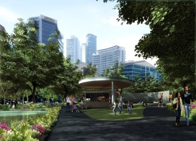 eco-design, green design, sustainable design, sustainable building, underground mall, santa fe, mexico, KMD architects, green roof, daylighting, solar gain, reduced cooling loads, solar electric, energy efficiency
