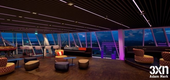 eco interior wall,eco hotel, leaning building,natural finish materials, danish green design, 3xn interior, LED chandelier,green interior wall, living wall, hotel living wall, green interior hotel design, Bella sky interior