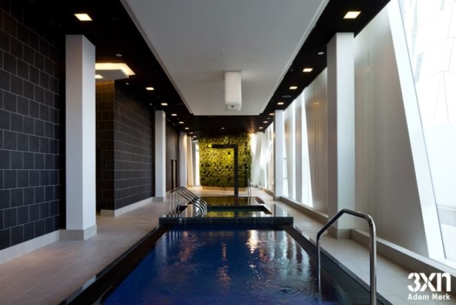 eco interior wall,eco hotel, leaning building,natural finish materials, danish green design, 3xn interior, LED chandelier,green interior wall, living wall, hotel living wall, green interior hotel design, Bella sky interior
