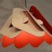 perhacs studio, cardboard light, pendant lamp, sustainable design, green design, flat pack lighting, energy efficient lighting, model citizens, new york design week, green lighting, sustainable lighting