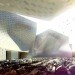 albanian cultural center, islamic cultural center, BIG, tirana, mosque, shaded space