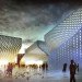 albanian cultural center, islamic cultural center, BIG, tirana, mosque, shaded space