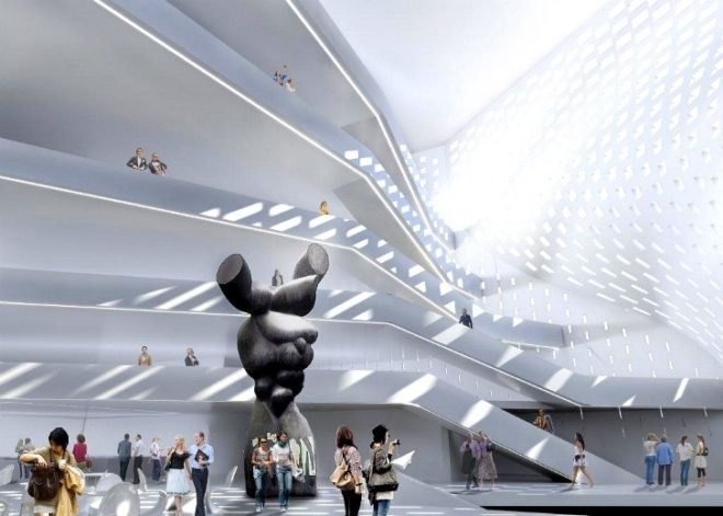 albanian cultural center, islamic cultural center, BIG, tirana, mosque, shaded space