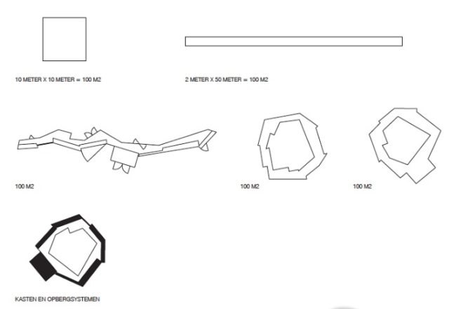 archive, pavilion for an artist, dhl architecture, shiny exterior, compact space, temporary pavilion