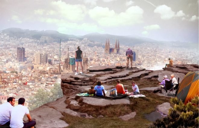 Barcelona Rock, hostel, barcelona, UGO Architecture, rock tower, barcelona rock hostel