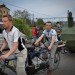 Bicycle Sauna Kolonok, H3T Architects, mobile bike sauna, prague, biking, sauna,