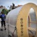 Bicycle Sauna Kolonok, H3T Architects, mobile bike sauna, prague, biking, sauna,