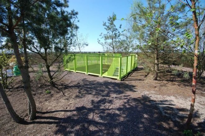 bird house walls, dutch lookout tower, eco observation tower, English stairs, forest lookout tower, net floor, Netherlands lookout tower, playful tower design, Schovenhorst Country Estate, SeARCH Architects, wooded overlook tower