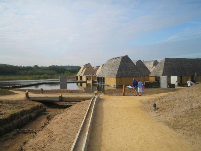 Brockholes Nature Reserve, uk, Adam Khan Architects, floating eco village, floating visitor centre, floating building,