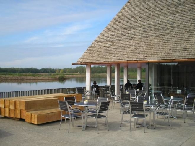 Brockholes Nature Reserve, uk, Adam Khan Architects, floating eco village, floating visitor centre, floating building,