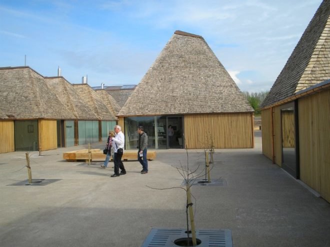 Brockholes Nature Reserve, uk, Adam Khan Architects, floating eco village, floating visitor centre, floating building,