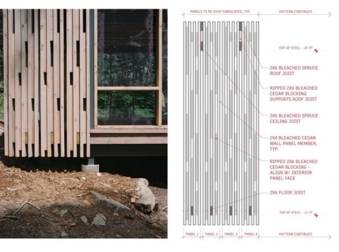 Sander Pace Architecture, eco retreat, solar powered retreat, eco cabin, off grid retreat,rainwater catchement, green cabin, retreat cabin, ceader modern facade, Tennessee green building,
