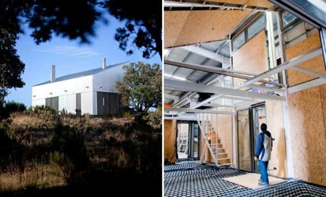 Casa Garoza, Herreros Aquitectos, Spain, prefab, modular housing, prefab housing system,