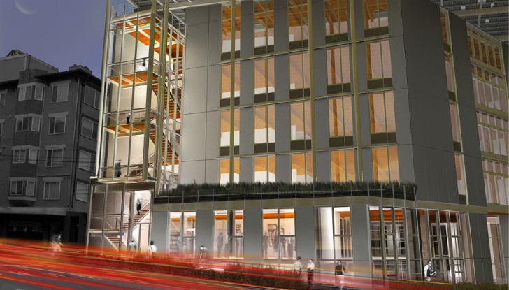 Cascadia Center for Sustainable Design and Construction, Cascadia Center, Miller Hull Partnership, living building, energy efficient design, seattle