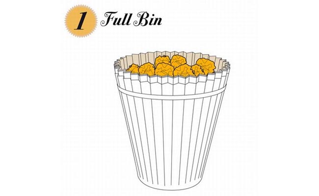 Recycling / Compost,is it green,Green Products,green packaging,Green Materials,corrugated recycled paper,italian design,compostable design,biodegradable paper,recycled paper products,disposable bin