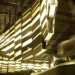 Grit Tank, Double Overhead, Roast Coffee Co., Green Lighting, Sustainable Lighting, Eco Lighting, green lamps, eco lamps, eco friendly lighting, wave lamp, coffee shop lamp