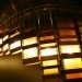 Grit Tank, Double Overhead, Roast Coffee Co., Green Lighting, Sustainable Lighting, Eco Lighting, green lamps, eco lamps, eco friendly lighting, wave lamp, coffee shop lamp