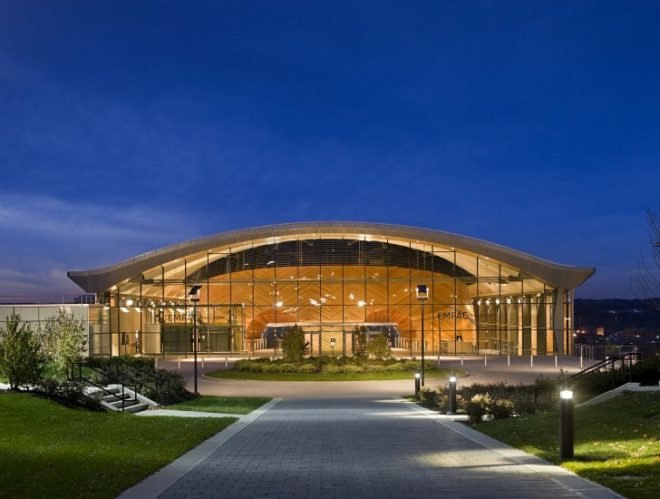 EMPAC, Grimshaw, performing arts center, energy efficient design, sustainable architecture