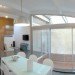 urban green studio conversion, built in rooms, FABRE/deMARIEN architectes,russian green buildign, garage convertion, eco convertion, wooden rolling shutters,