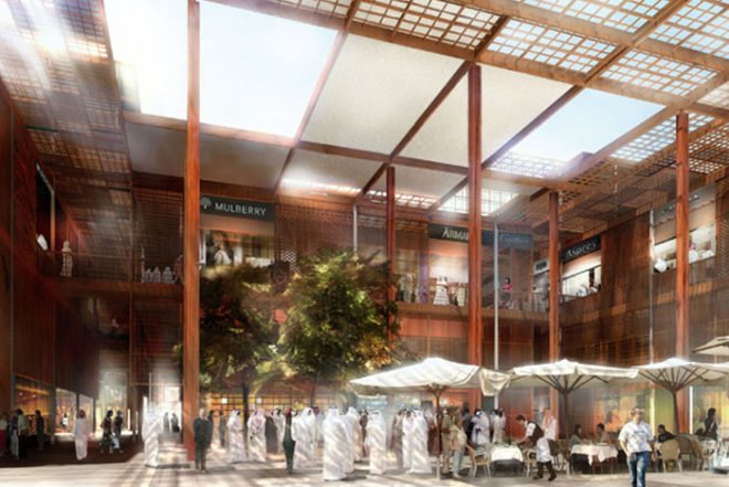 Foster and Partners, Abu Dhabi, souk, Aldar Central Market, green design, eco design, sustainable design