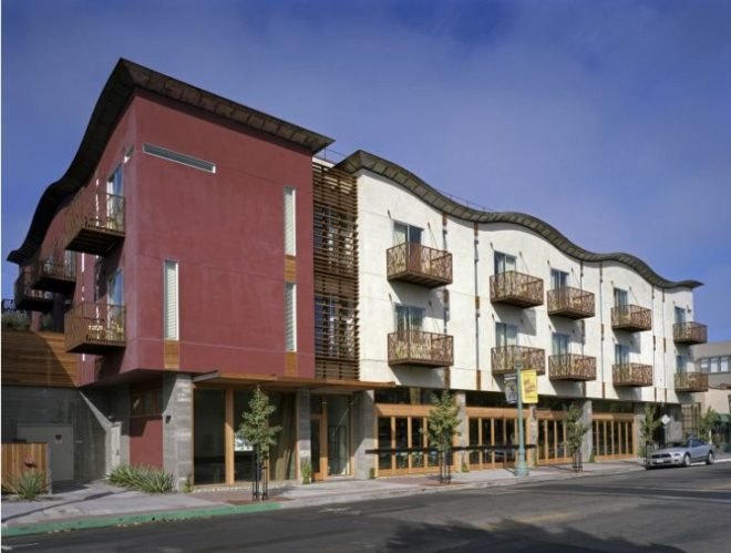 H2hotel, david baker + partners, green roof, eco hotel, healdsburg, sustainable architecture