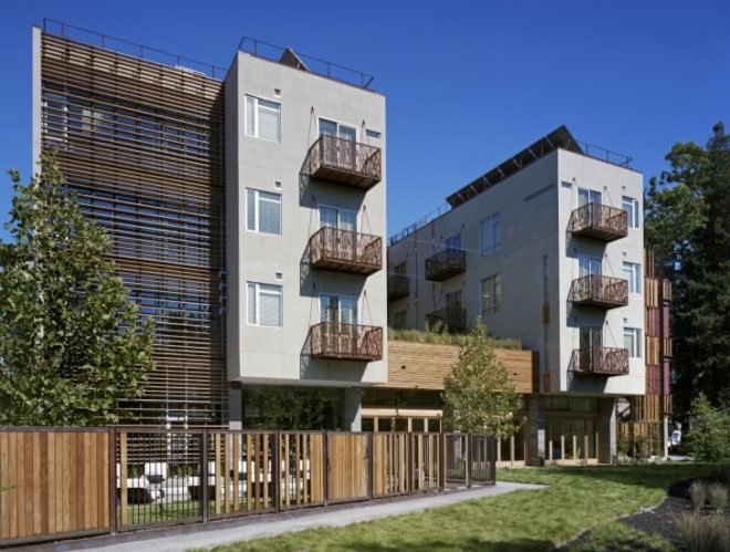 H2hotel, david baker + partners, green roof, eco hotel, healdsburg, sustainable architecture