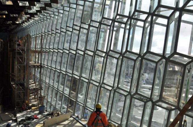 green design, eco design, sustainable design, Harpa Concert Hall, Reykjavik, Iceland, Olafur Eliasson, Henning Larsen Architects, natural light, LED, concert hall, Iceland Symphony Orchestra, Icelandic Opera, Batteriid Architects, biomimicry, Reykjavik Culture Night