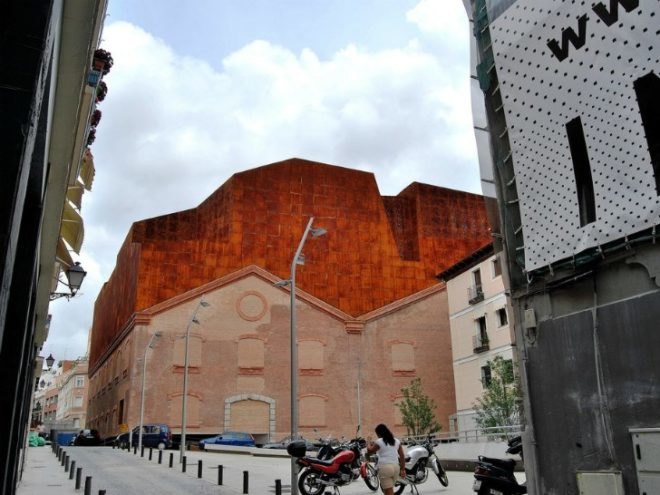 Herzog & de Meuron, CaixaForum, Madrid, green renovation, patrick blanc, living wall, art museum