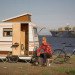home in the weeds, kevin cyr, camper, shelters, eco art, green transportation