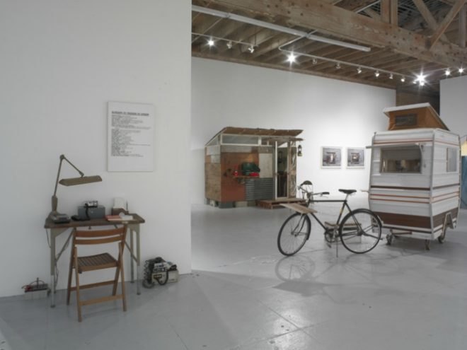 home in the weeds, kevin cyr, camper, shelters, eco art, green transportation