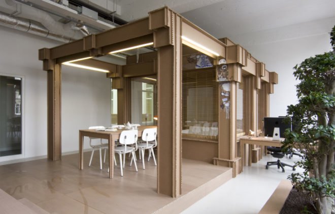 Sustainable Materials,recycled materials,green home decor,green materials,green Interiors,green furniture,diy design,Amsterdam design studio,recycled cardboard,Cardboard architecture,biodegradable materials,recyclable materials,eco home and office design,