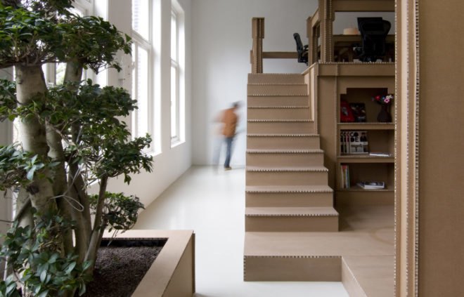 Sustainable Materials,recycled materials,green home decor,green materials,green Interiors,green furniture,diy design,Amsterdam design studio,recycled cardboard,Cardboard architecture,biodegradable materials,recyclable materials,eco home and office design,