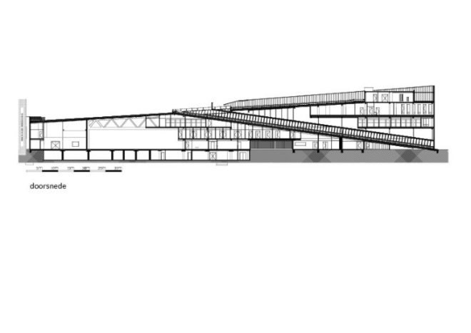 LIAG, NBHW Fire Station, fire station, the netherlands, solar collector, rooftop parking, energy efficient design