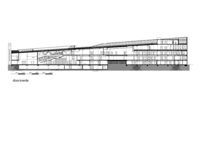 LIAG, NBHW Fire Station, fire station, the netherlands, solar collector, rooftop parking, energy efficient design