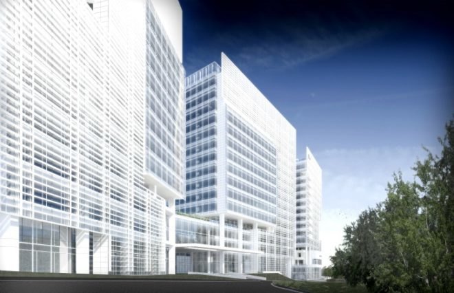liberty plaza, louvers, richard meier and partners, mexico city, mixed use development, w hotel