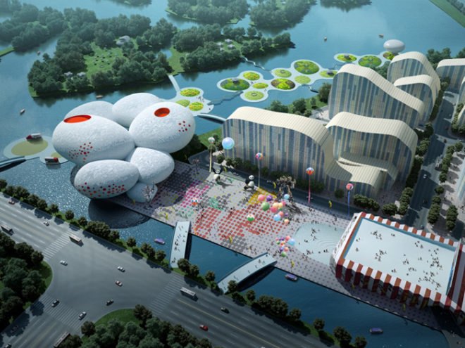 MVRDV, China, architecture, Hangzhou, Comic and Animation Museum, green design, eco design, sustainable design,