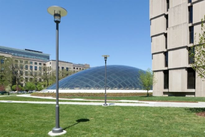 Joe and Rick Mansueto Library, University of Chicago, glass dome, daylighting, automatic book retrieval, library, fritted glass