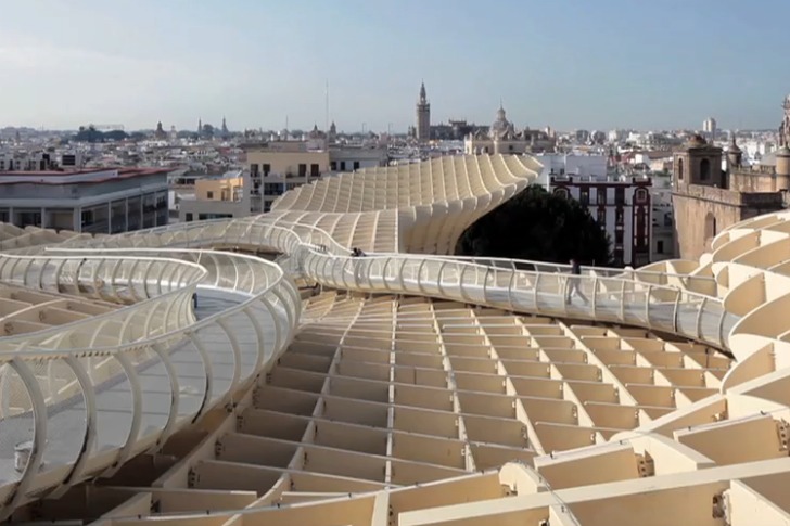 Metropol Parasol, Pedro Kok, Video, Jurgen Mayer H. Architects, Domus, Seville