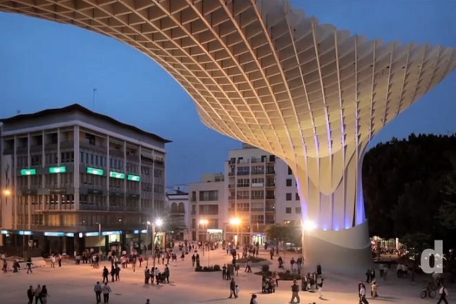 Metropol Parasol, Pedro Kok, Video, Jurgen Mayer H. Architects, Domus, Seville